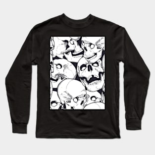 Skull Halloween Long Sleeve T-Shirt